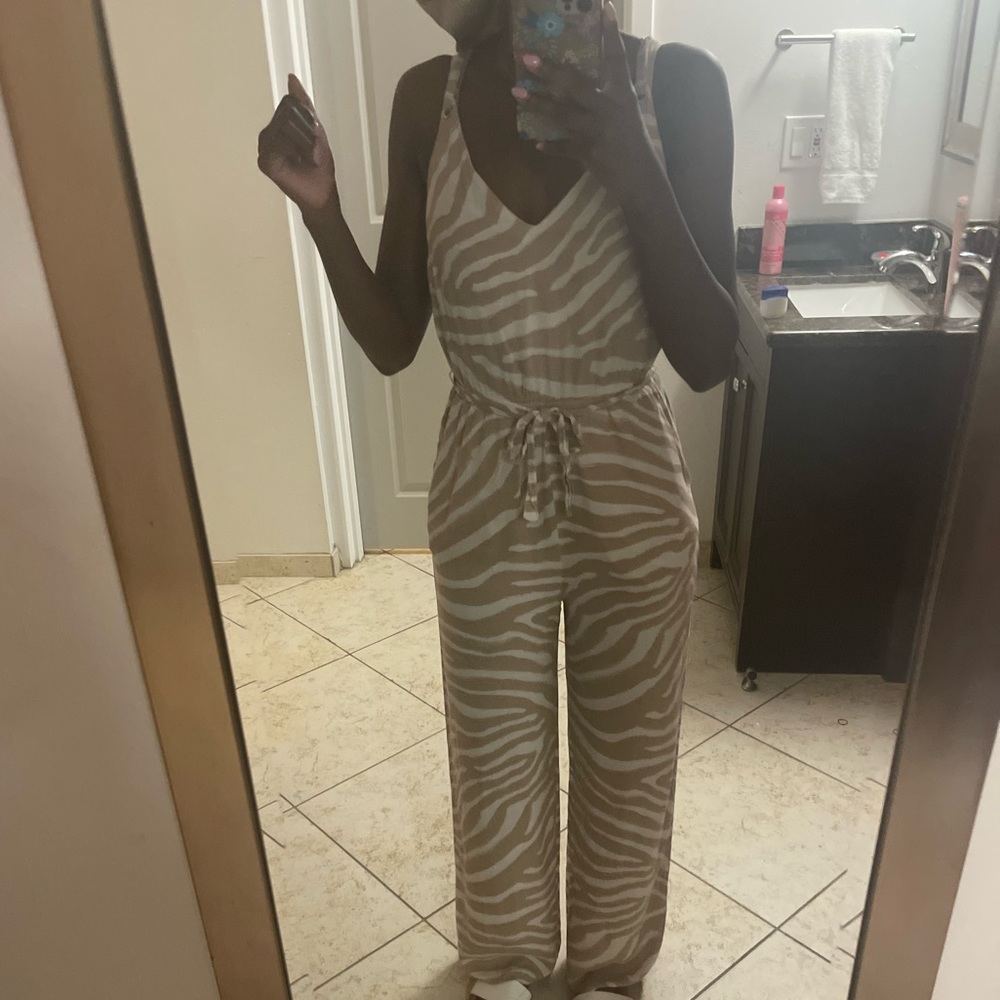 Zebra jumpsuit